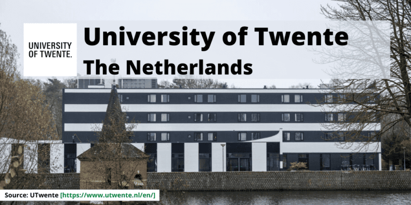 University of Twente UT The Netherlands