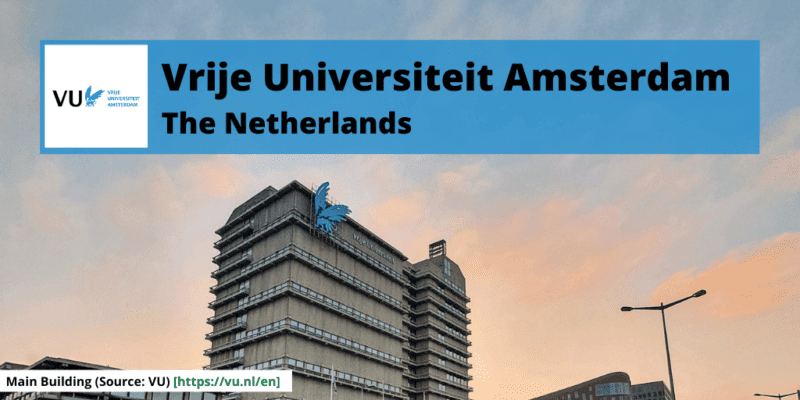 Vrije Universiteit Amsterdam VU, The Netherlands