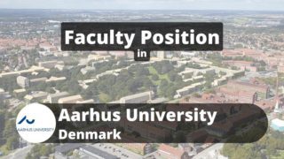 Aarhus University Faculty job vacancies denmark'