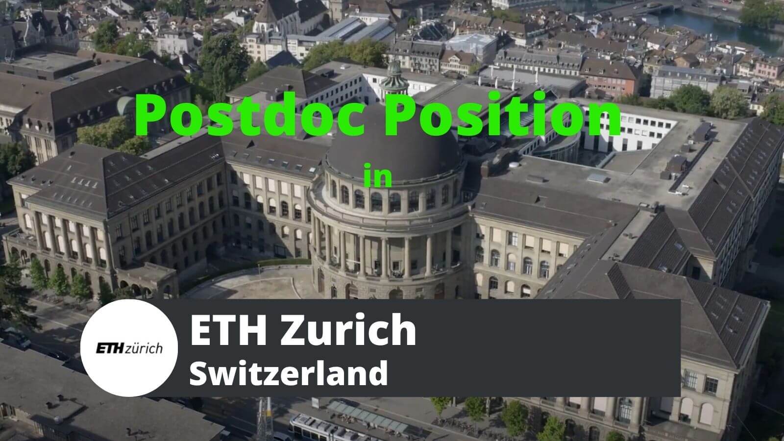 Postdoc Positions in ETH Zurich Switzerland