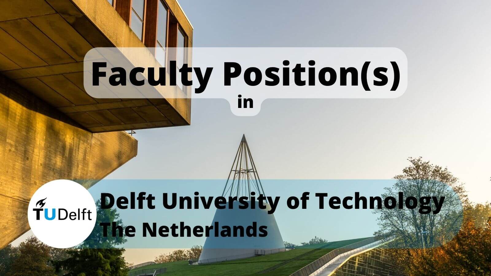 Faculty position at Delft University of Technology TUDelft, The Netherlands