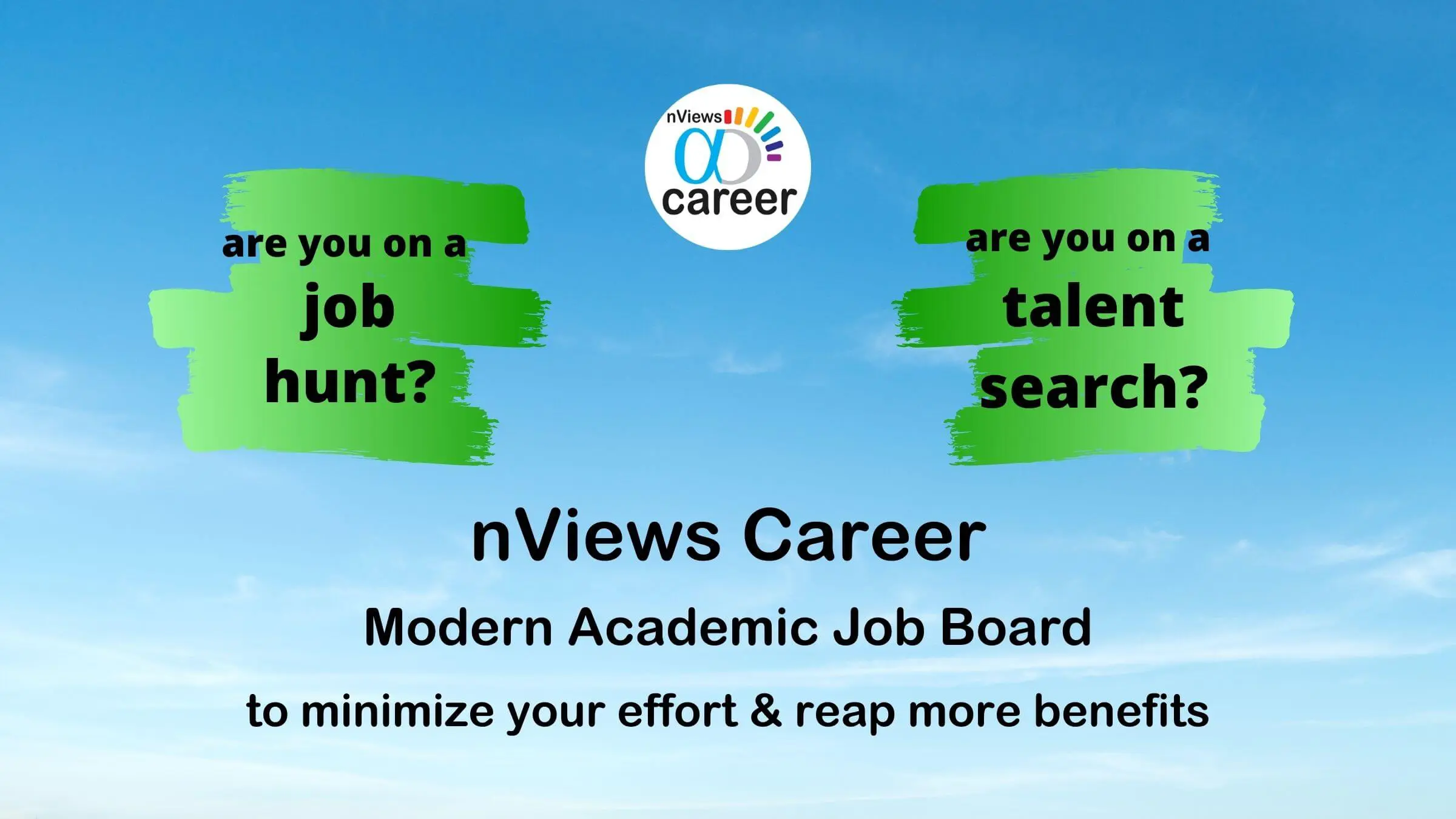 nViews Career Academic Job Board