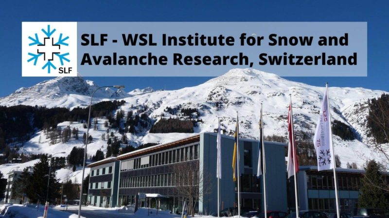 SLF - WSL Institute for Snow and Avalanche Research, Switzerland