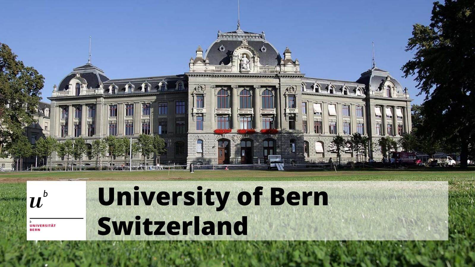 Main building of the University of Bern, Switzerland