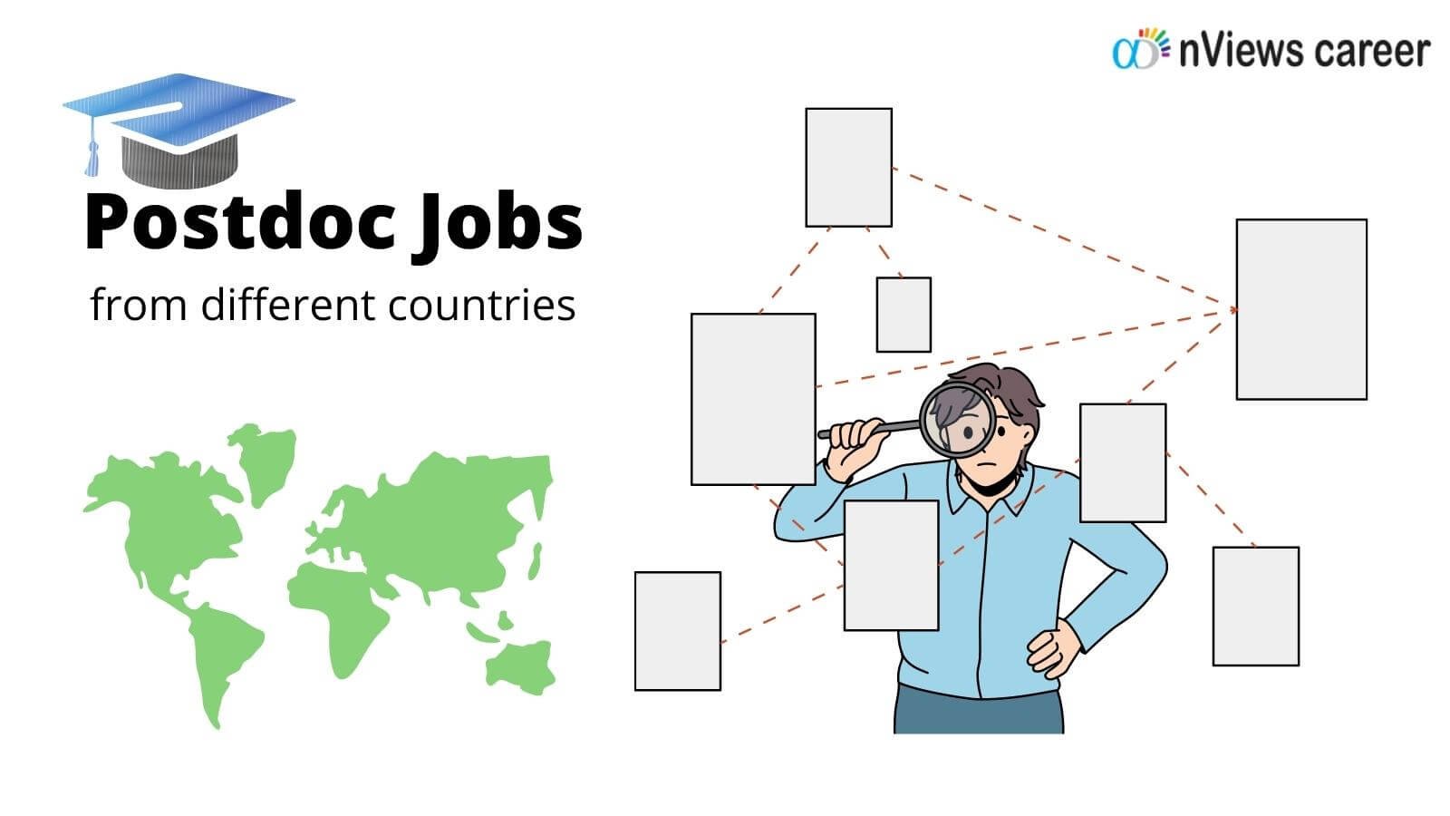 Postdoc jobs/positions are from different countries, Postdoctoral job opportunities for PhDs.