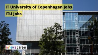 IT University of Copenhagen ITU jobs – Background ITU Building entrance'