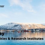 List of employers in Norway - Universities and Research institutes - Background Tromso Bridge & mountain view