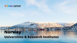List of employers in Norway - Universities and Research institutes - Background Tromso Bridge & mountain view