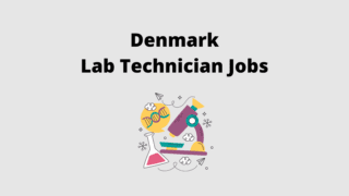 Denmark Lab Technician Jobs Vacancies'