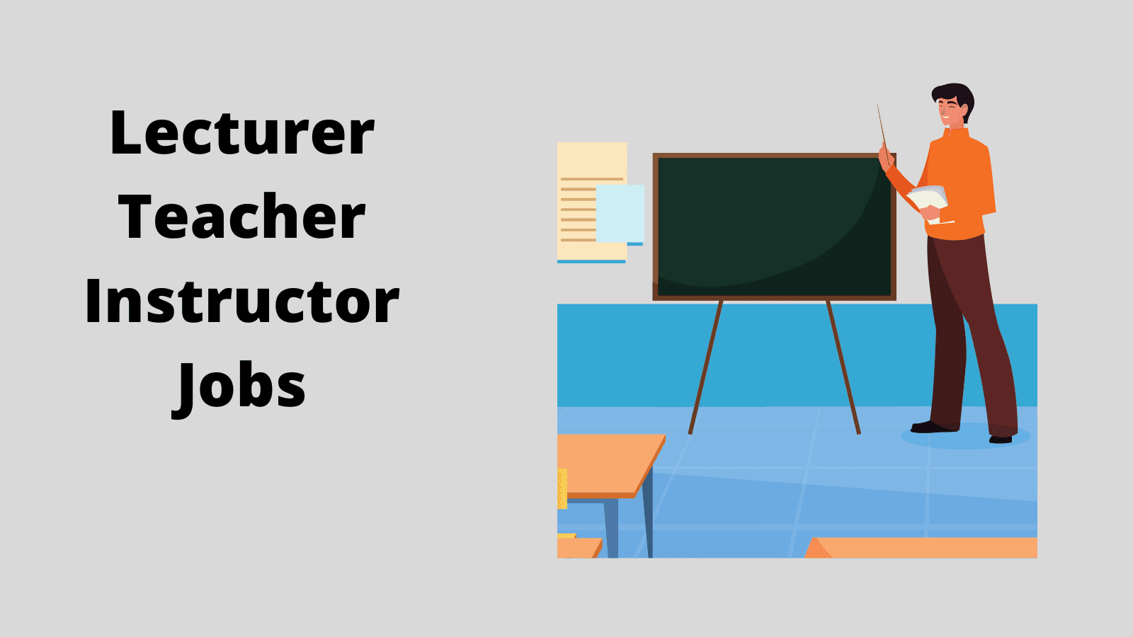 Lecturer Teacher Instructor Jobs Vacancies
