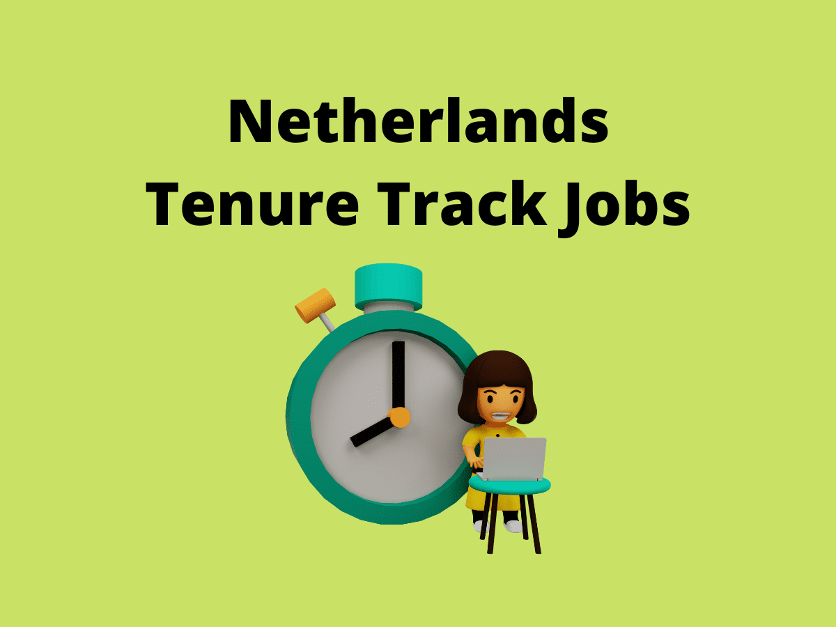 Netherlands Tenure Track Positions Jobs Vacancies