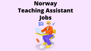 Norway Teaching Assistant Jobs Vacancies'