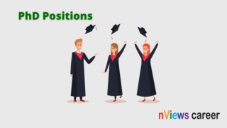 PhD Positions Jobs around the world - happy man and women with rope after graduation ceremony