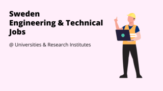 Sweden Engineering and Technical Job Vacancies'
