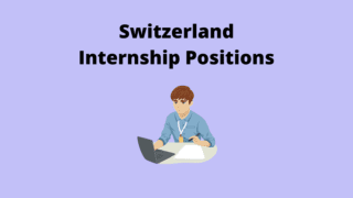 Switzerland Internship Positions'