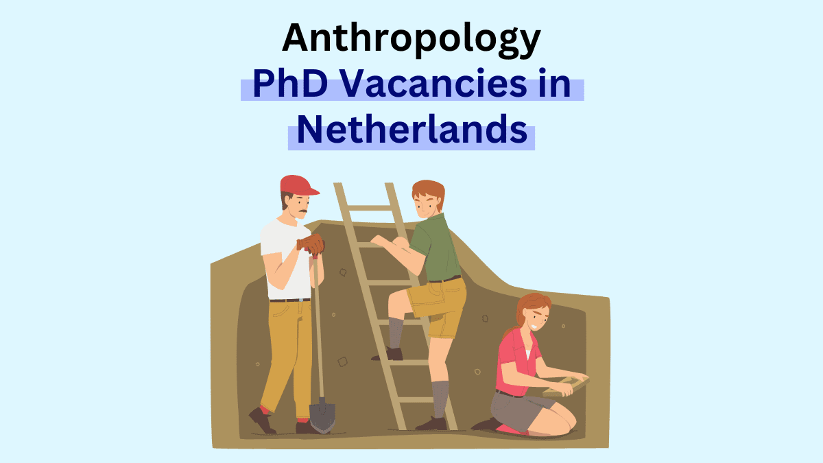 Anthropology Phd Programs Vacancies Positions Netherlands