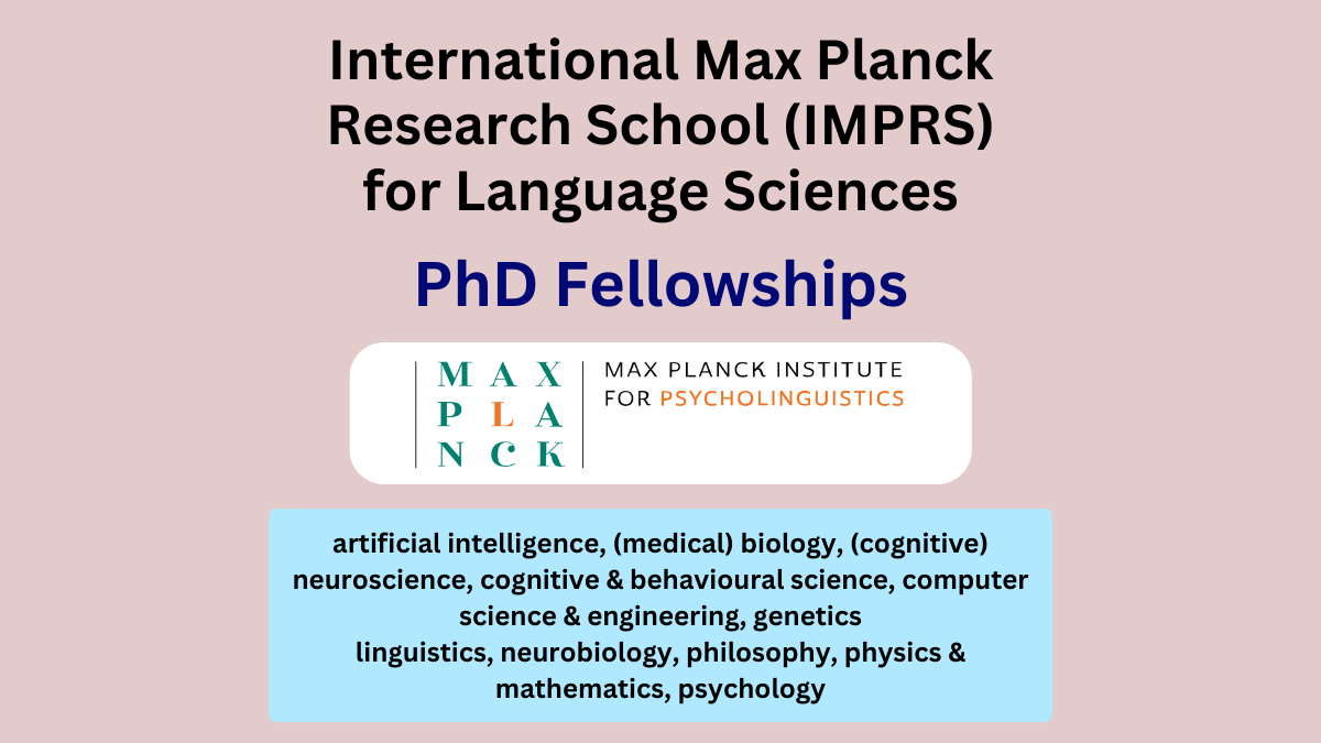 Imprs For Language Sciences Phd Fellowships