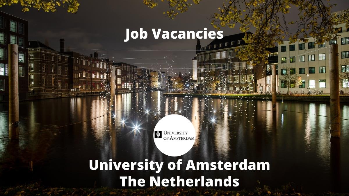 amsterdam university phd vacancies