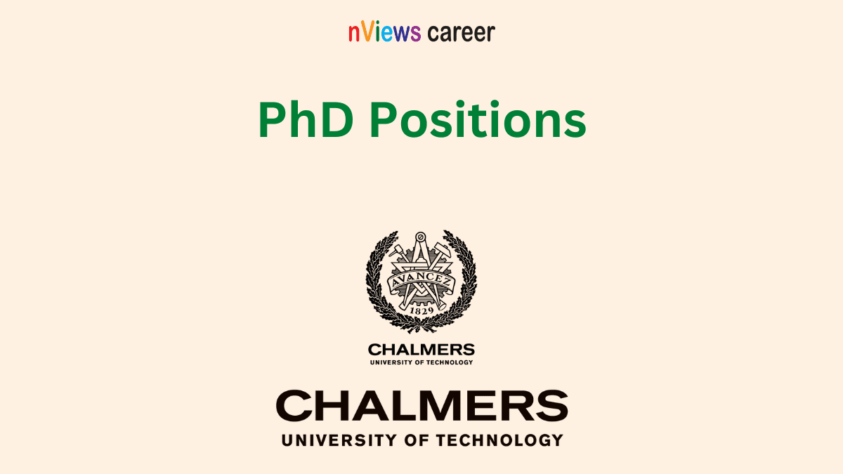 Phd Vacancies Chalmers University Sweden