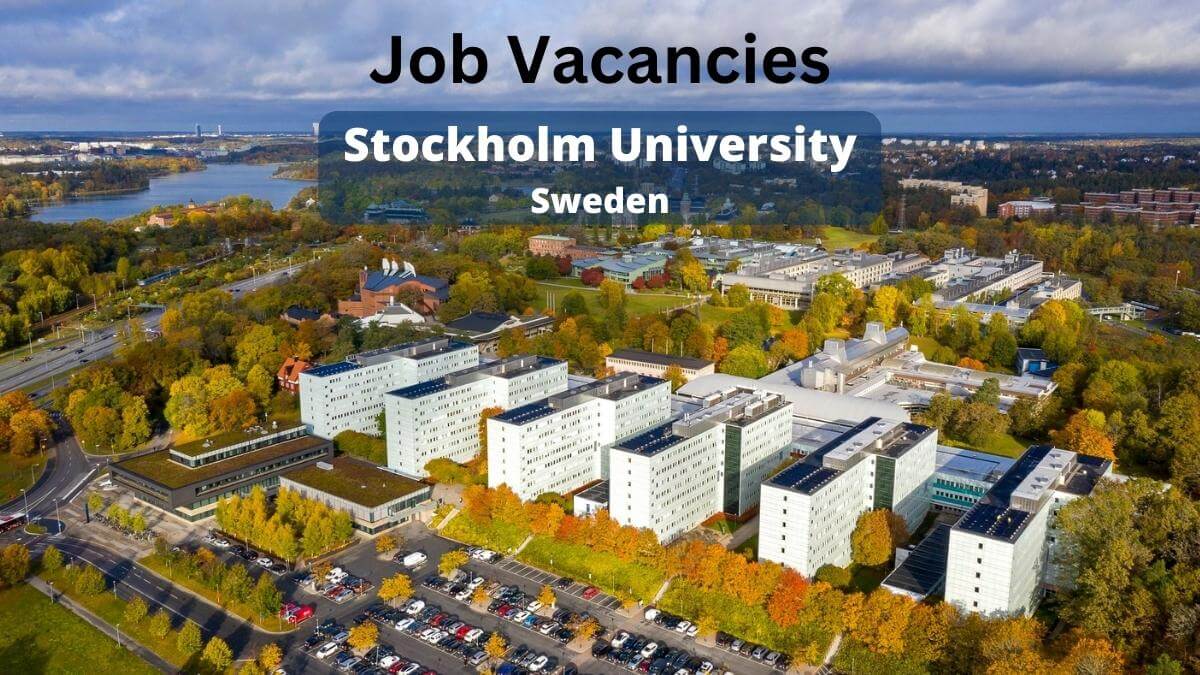 Stockholm University Job Vacancies