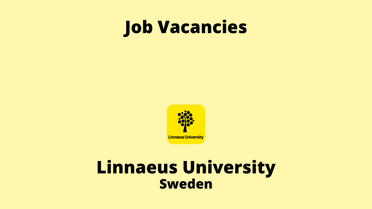 Job Vacancies Linnaeus University Sweden