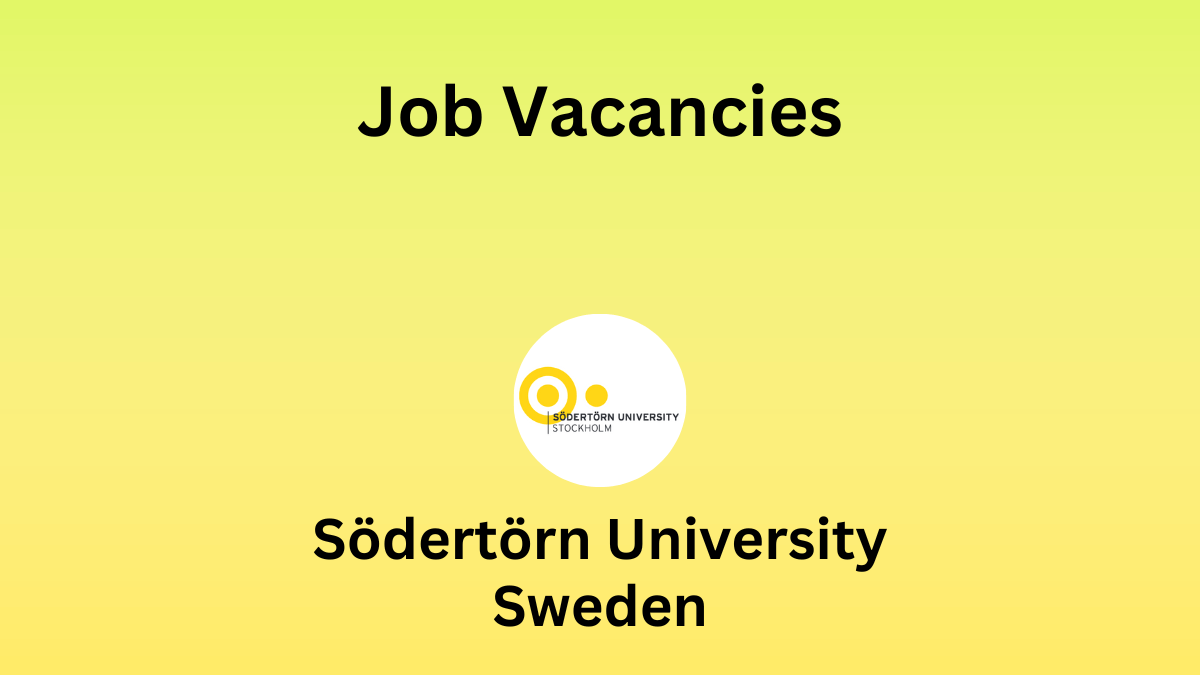 Job Vacancies At Södertörn University