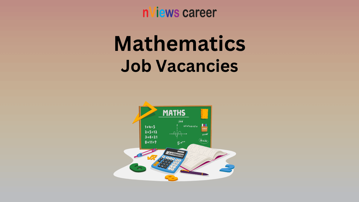 Math Mathematics Job Vacancies