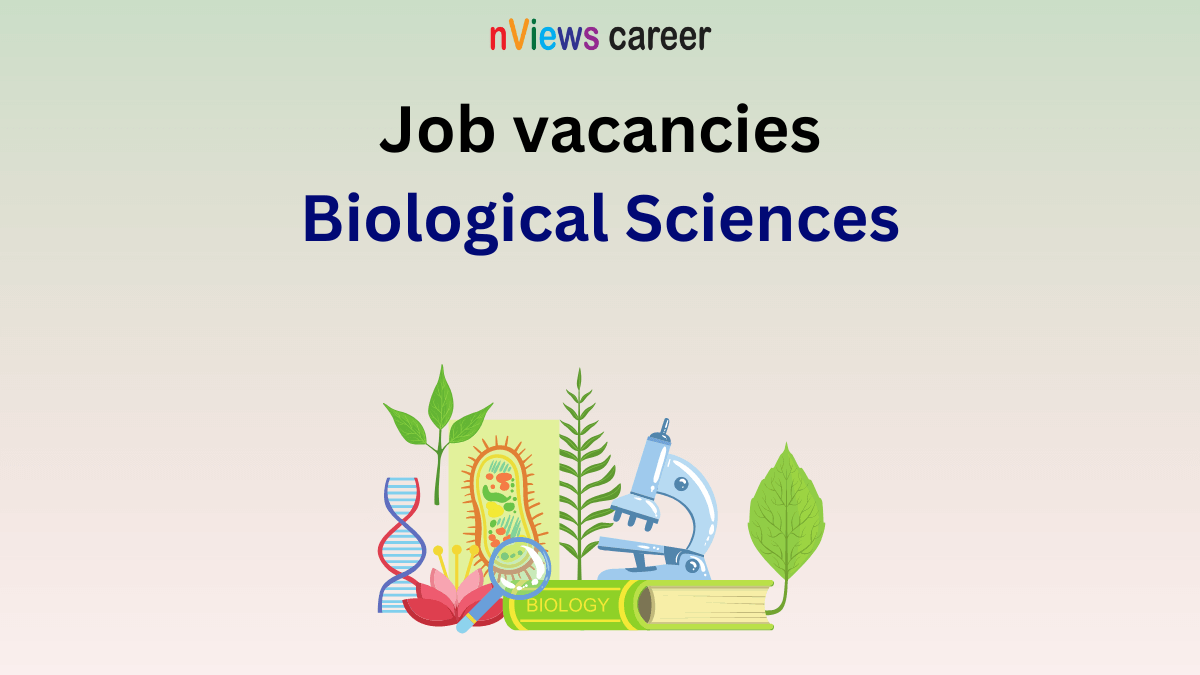 job vacancies in biology studies